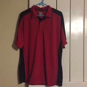 Red and black brand new polo
